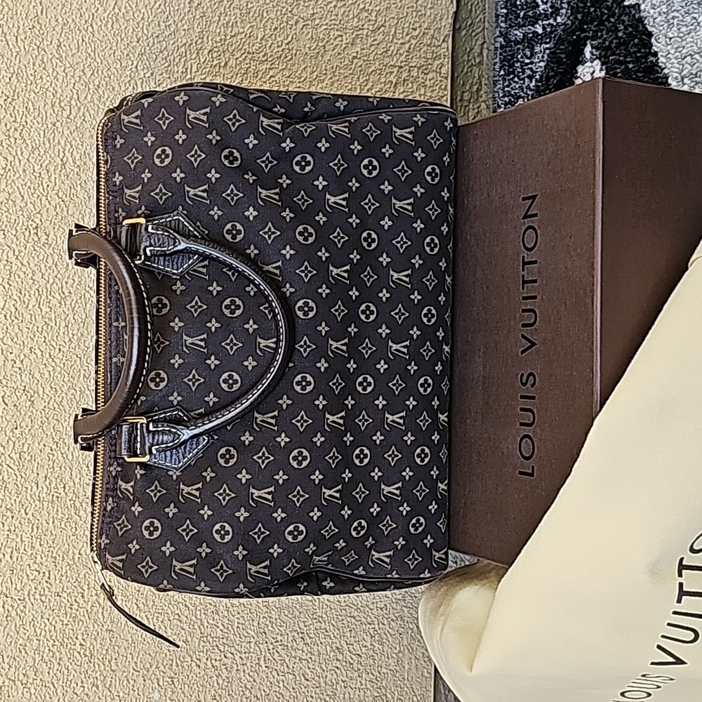 Louis Vuitton Monogram Mini Lin Speedy 30